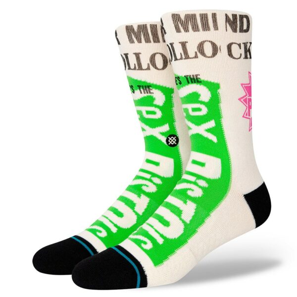 Stance Calcetines Sex Pistols Never Mind The Bollocks Off Men White - Rideshop