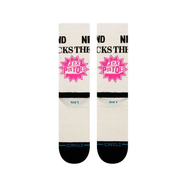 Stance Calcetines Sex Pistols Never Mind The Bollocks Off Men White - Rideshop