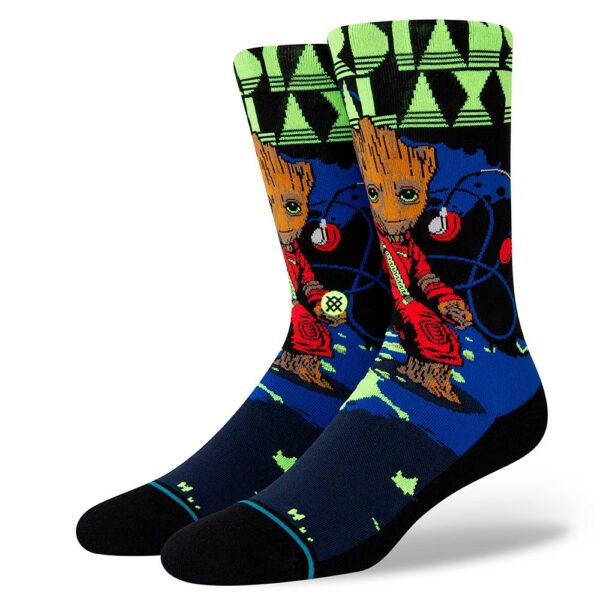 Stance Calcetines Guardians Of The Galaxy Groot Jams Men Black - Rideshop