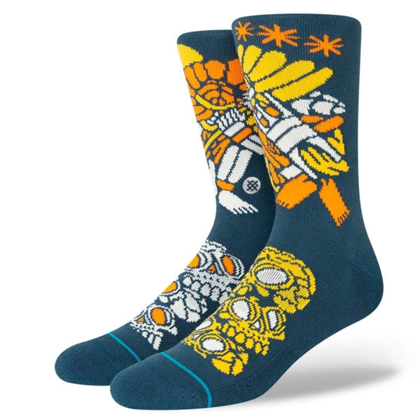 Stance Calcetines DJ Javier Warrior Blue - Rideshop