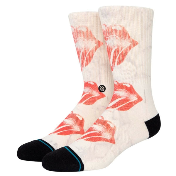 Stance Calcetines The Rolling Stone Licks Off White - Rideshop