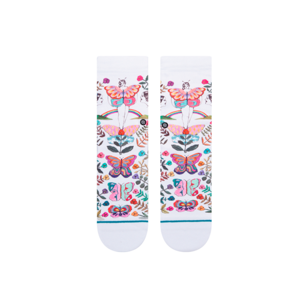 Stance Calcetines Women The Garden Of Growth White - Rideshop