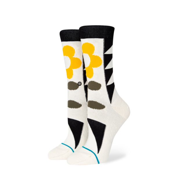 Stance Calcetines Women Quiltessential Off White - Rideshop