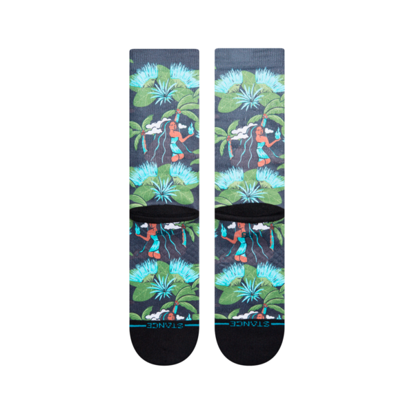 Stance Calcetines Men Peles Hair Washed Black - Rideshop