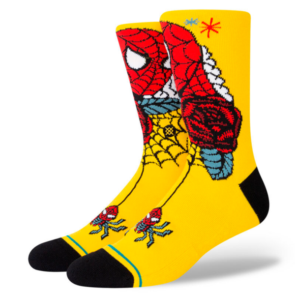 Stance Calcetines Men Spidey Yellow - Rideshop