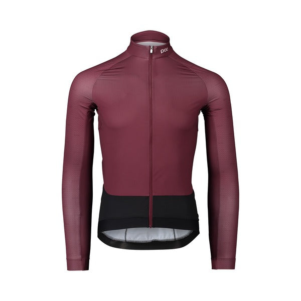 Poc Tricota Essential Road Ls Jersey Propylene Red - Rideshop