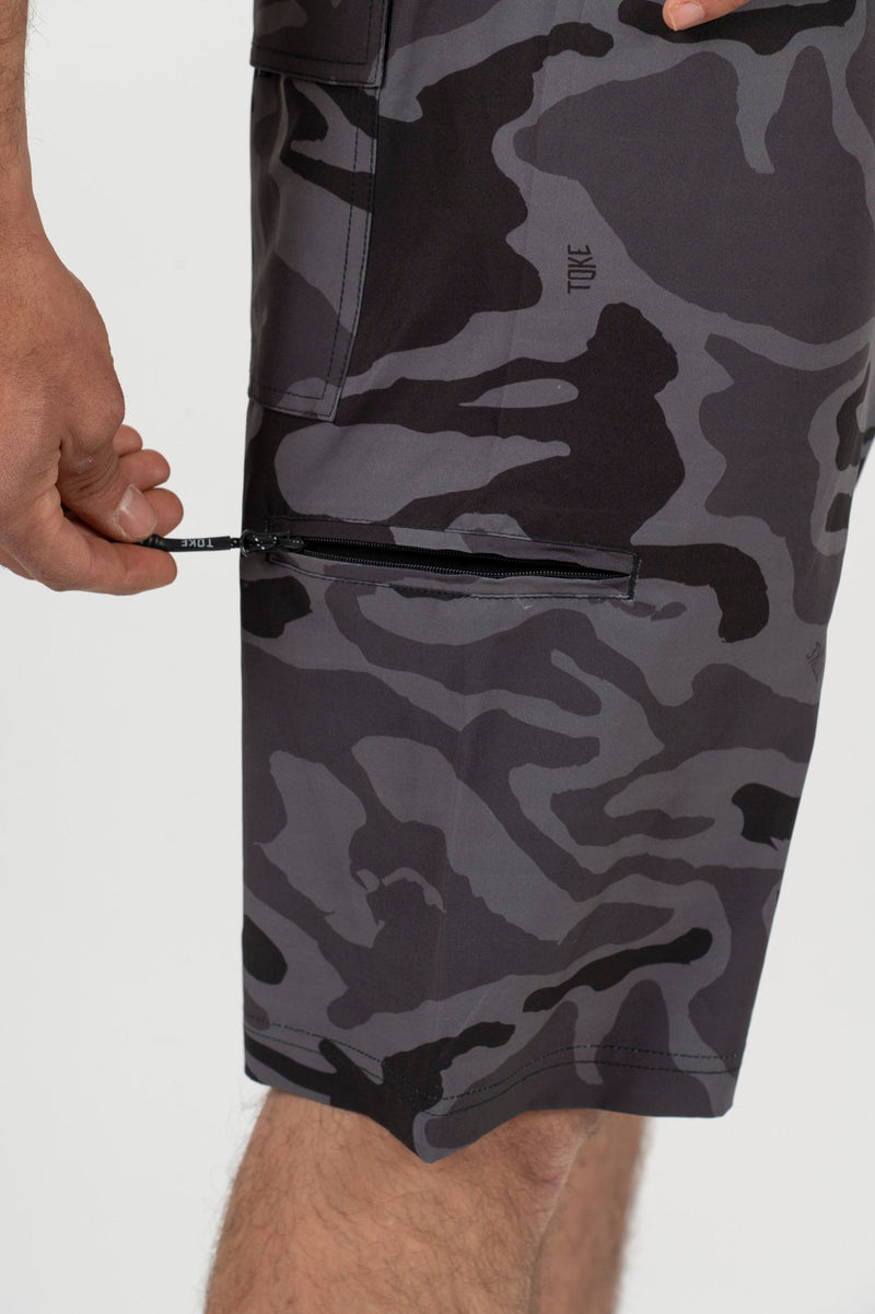 Toke Traje de Baño Camuflado Gris - Rideshop