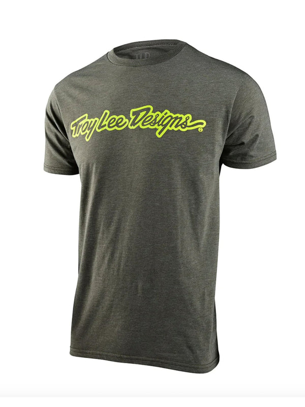 Troy Lee Designs Polera Signature Verde - Rideshop