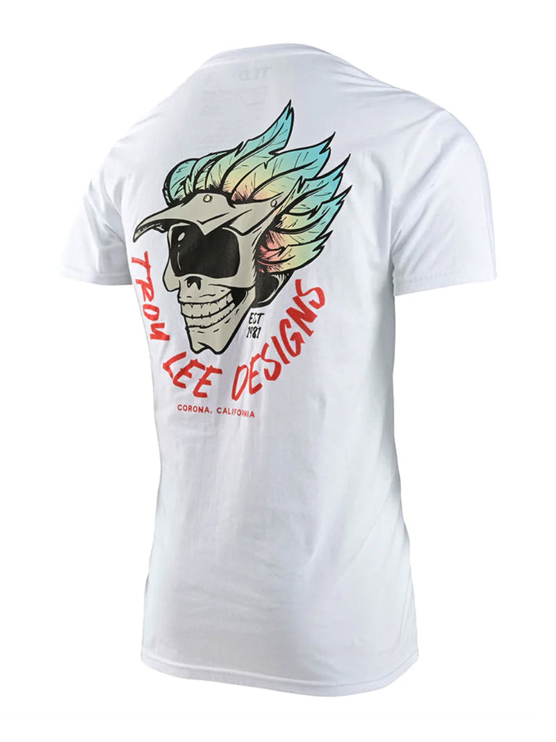 Troy Lee Designs Polera Feathers Blanca - Rideshop