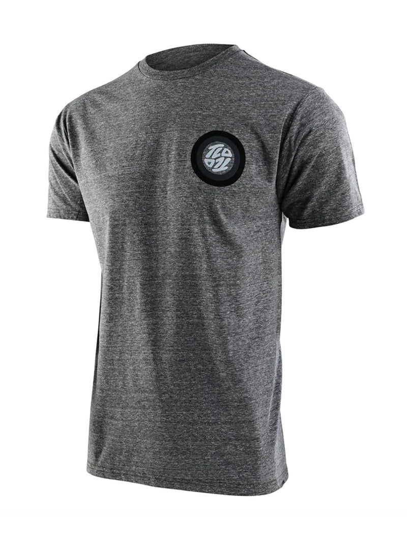 Troy Lee Designs Polera Spun Manga Corta Gris