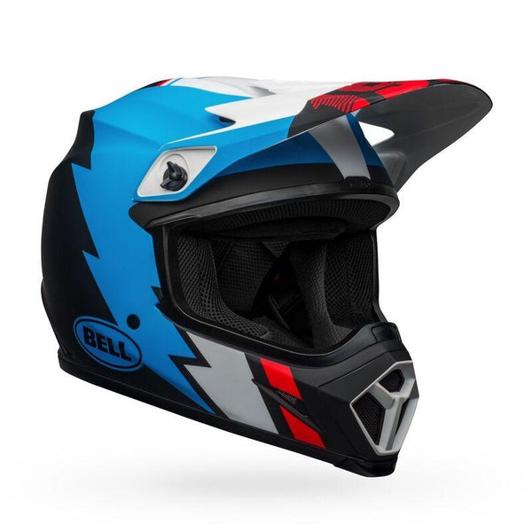 Bell Casco Mx-9 Mips Strike Black Blue White - Rideshop