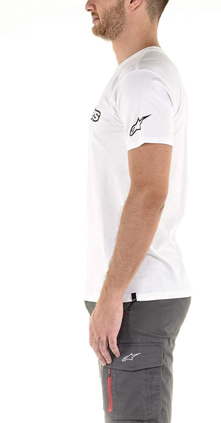 Polera Wordmark White Alpinestars - Rideshop