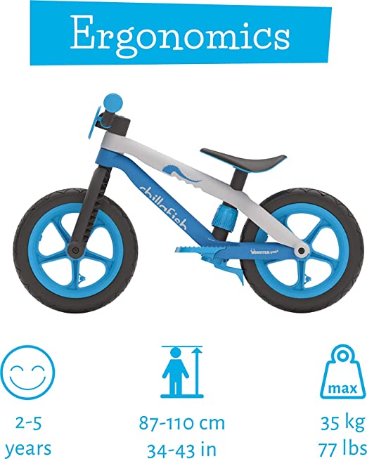 Chillafish Bicicleta De Aprendizaje Bmxie02 Azul - Rideshop