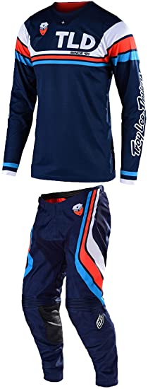 Traje de Moto Se Seca Dark Navy / Orange Troy Lee Designs - Rideshop