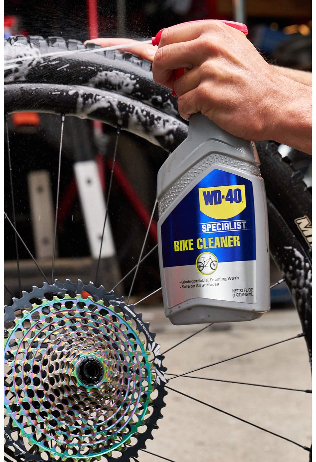 Limpiador Total Bicicleta en Gatillo Specialist WD-40 - Rideshop