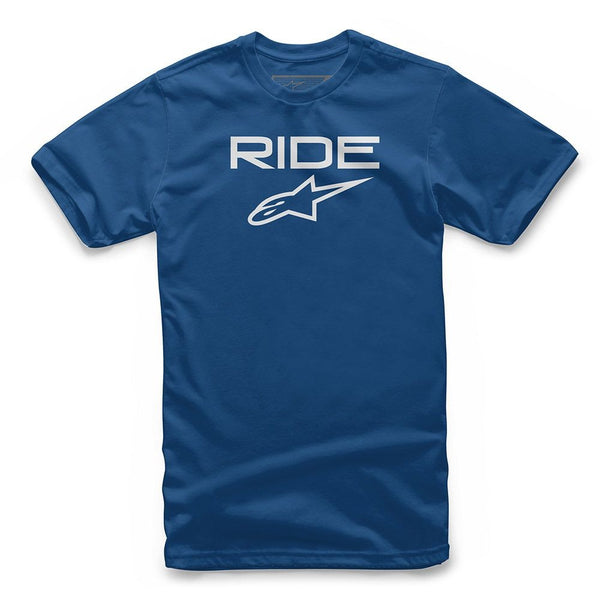 Polera Ride 2.0 Blue/White Alpinestars - Rideshop