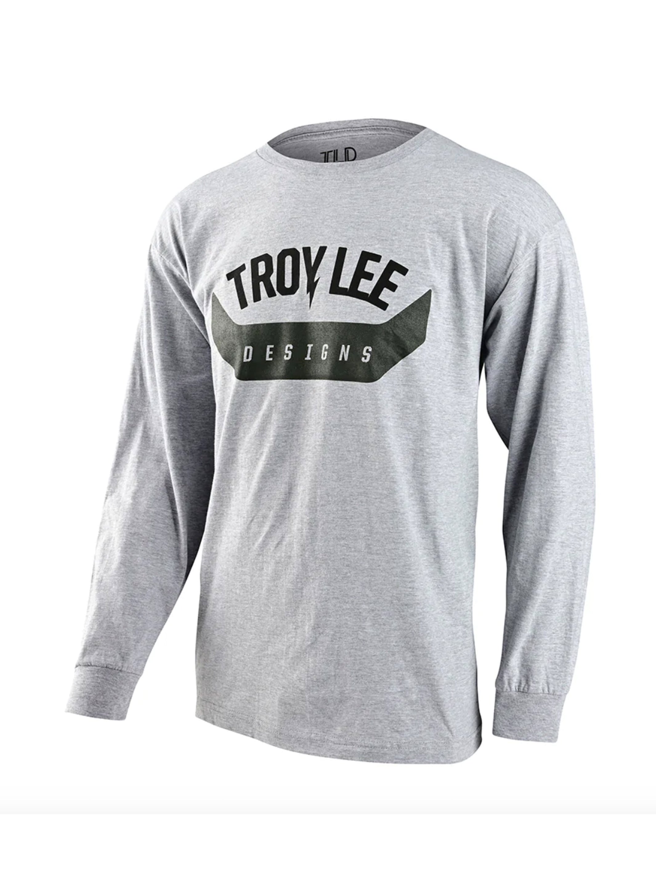 Troy Lee Designs Polera Arc Manga Larga Gris - Rideshop