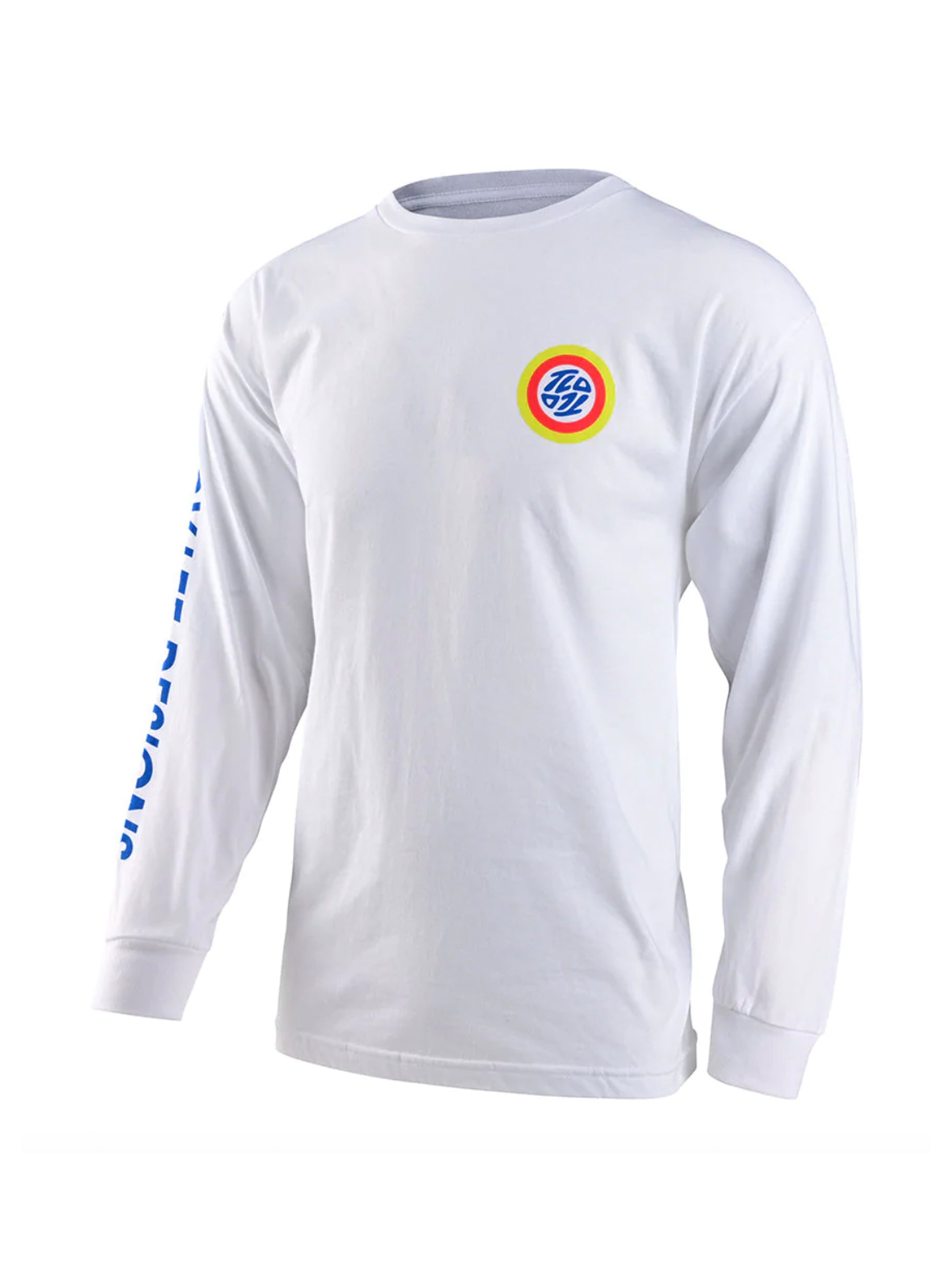 Troy Lee Designs Polera Spun Manga Larga Blanca - Rideshop