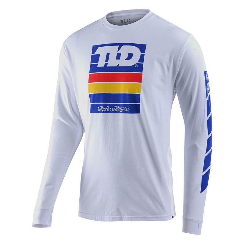 Polera Pregame L/S Blanco Troy Lee Designs - Rideshop