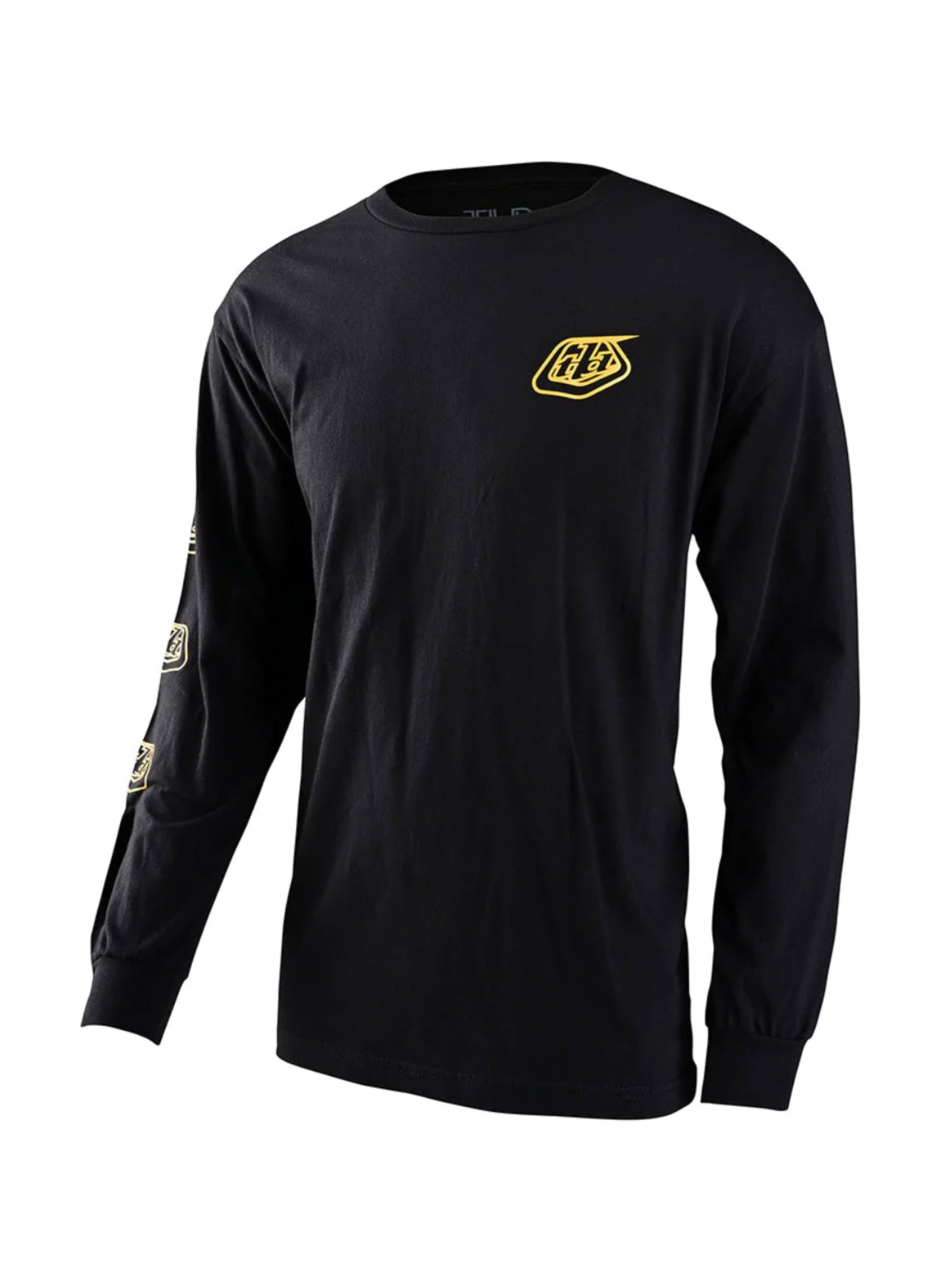 Troy Lee Designs Polera Stamp Manga Larga Negra - Rideshop