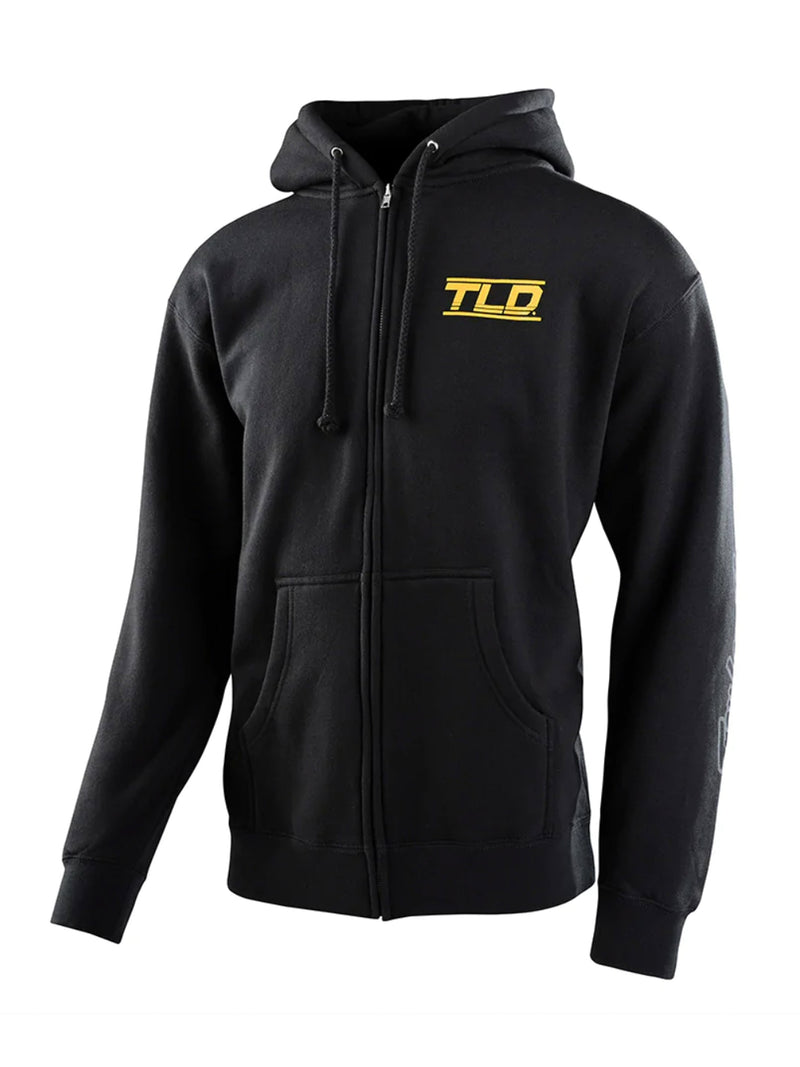 Troy Lee Designs Polerón Con Cierre Speed Logo Negro - Rideshop