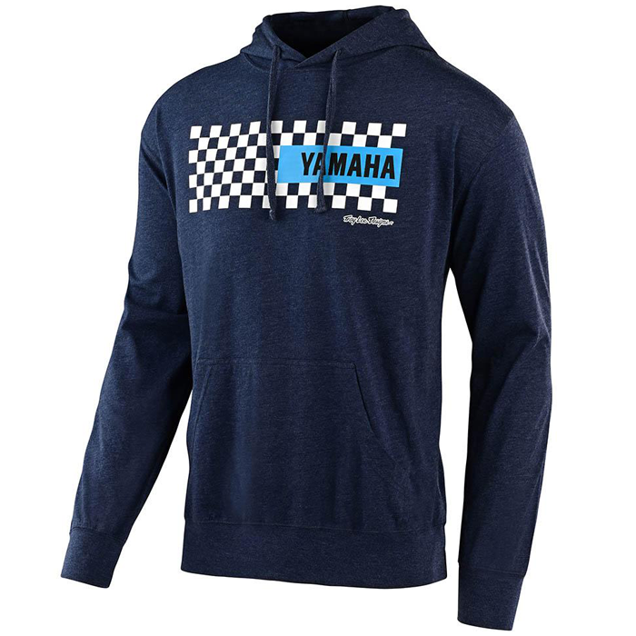 Polerón Yamaha Checkers Azul Troy Lee Designs - Rideshop