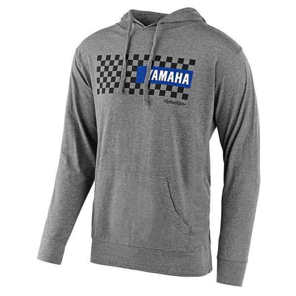 Polerón Yamaha Checkers Gris Troy Lee Designs - Rideshop