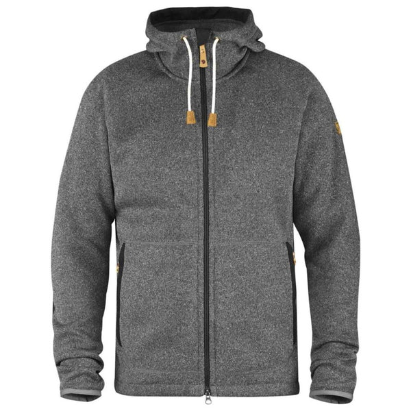 Polar Hombre Övik Lana Hoodie Dark Grey Fjallraven - Rideshop