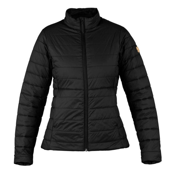 Chaqueta Mujer Keb Lite Acolchada Black Fjallraven - Rideshop