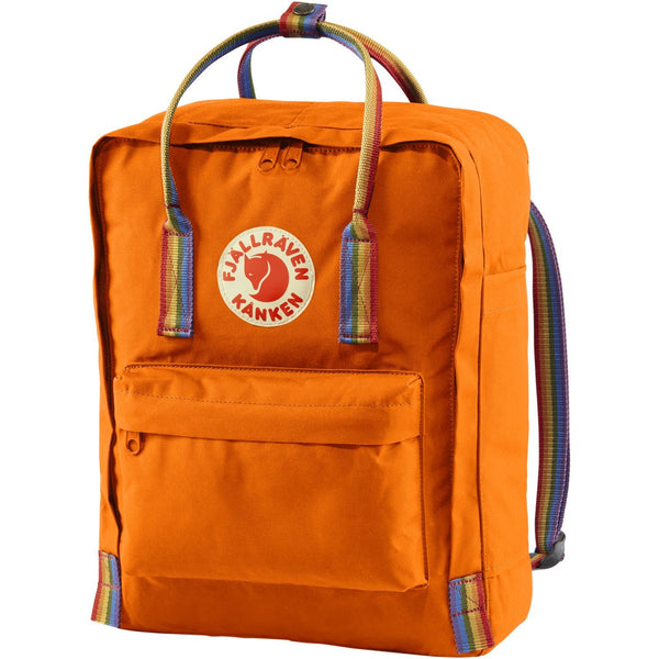 Mochila Kanken Burnt Orange/Rainbow Pattern Fjallraven - Rideshop