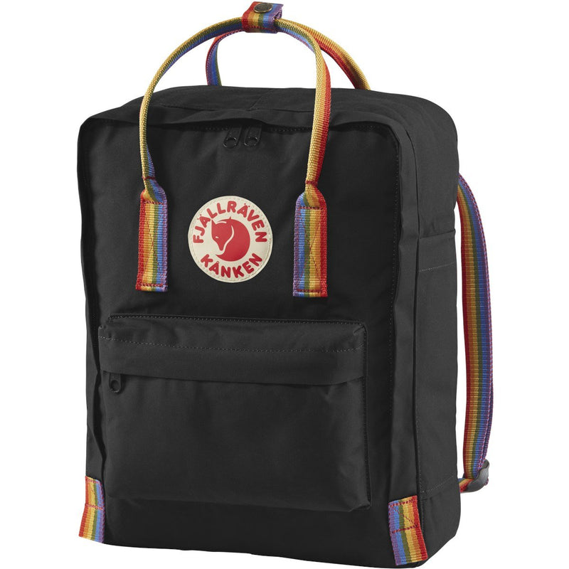 Mochila Kanken Black/Rainbow Pattern Fjallraven - Rideshop