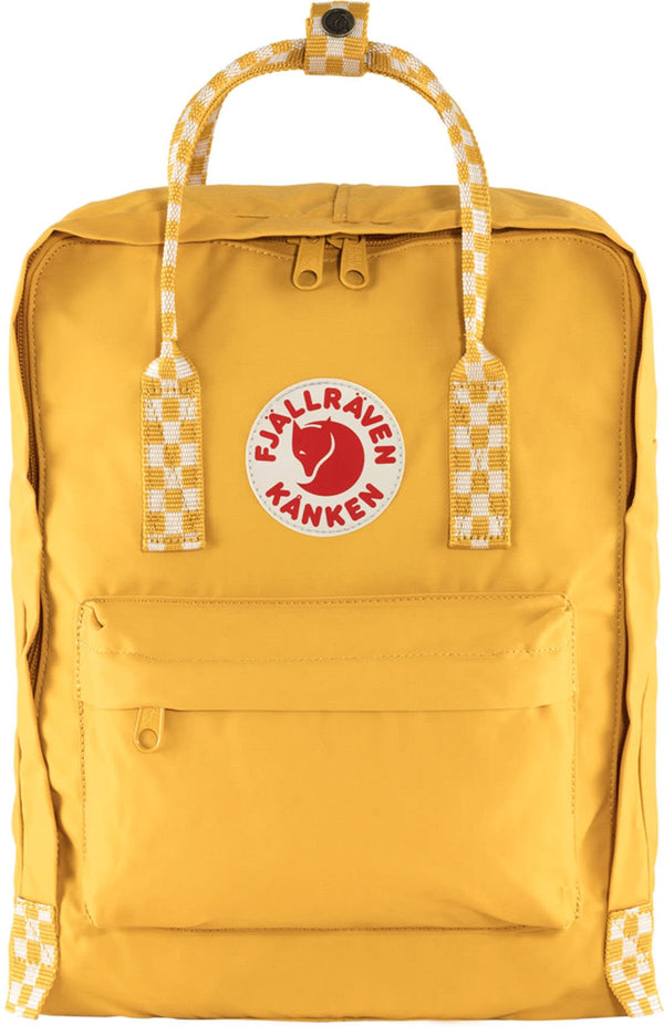 Mochila Kanken Ochre/Chess Pattern Fjallraven - Rideshop