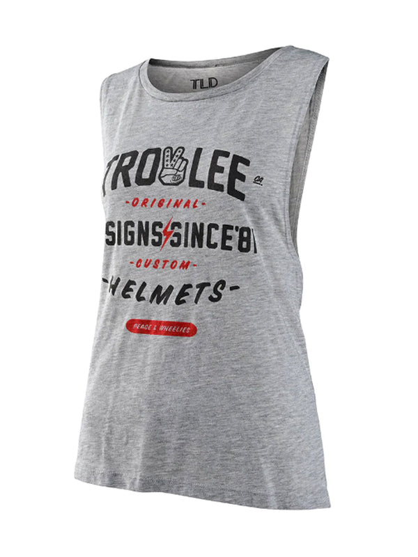 Troy Lee Designs Polera de Muje Roll Out Gris - Rideshop