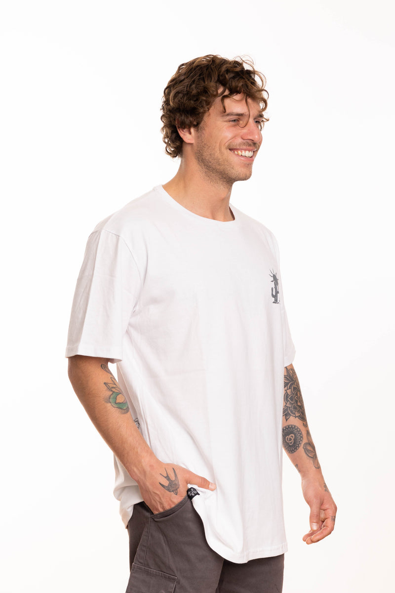 Toke Polera Cactus Blanca - Rideshop