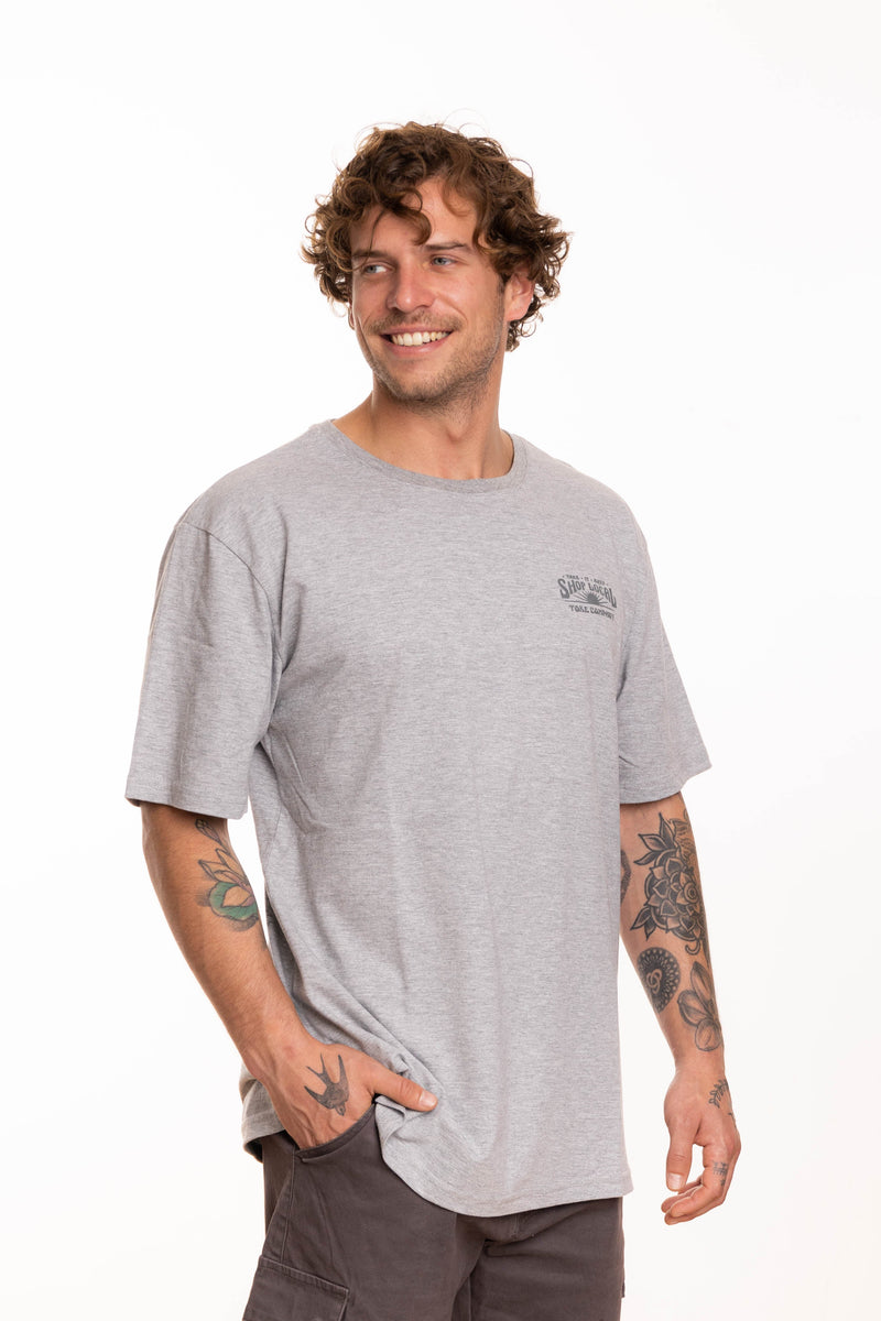 Toke Polera Shop Local Gris - Rideshop