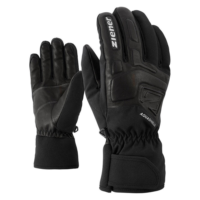 Guantes de Ski Glyxus Negro - Rideshop