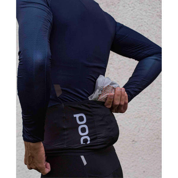 Poc Essential Road Ls Jersey Turmaline Navy - Rideshop