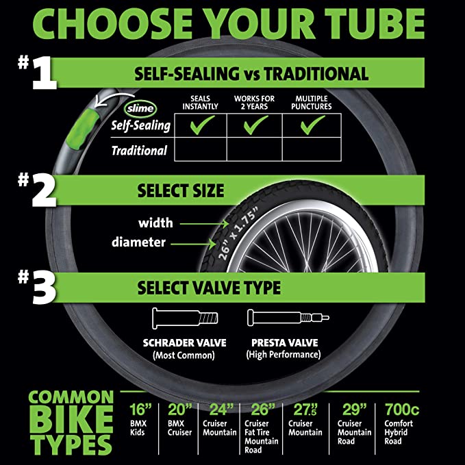 Slime Camara Impinchable Aro 27.5 A/V - Rideshop