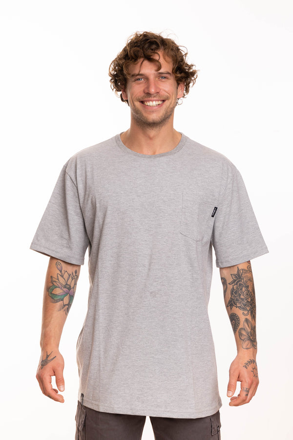 Toke Polera Bolsillo Gris Oscuro - Rideshop