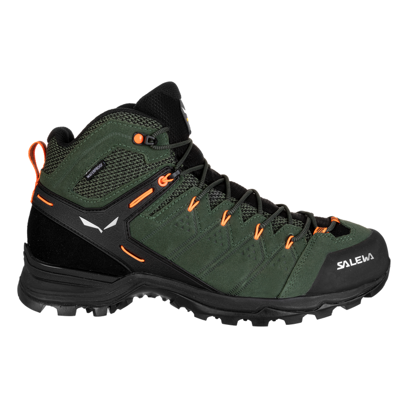 Salewa Zapato Hombre Alp Mate Mid WP Thyme/Black - Rideshop