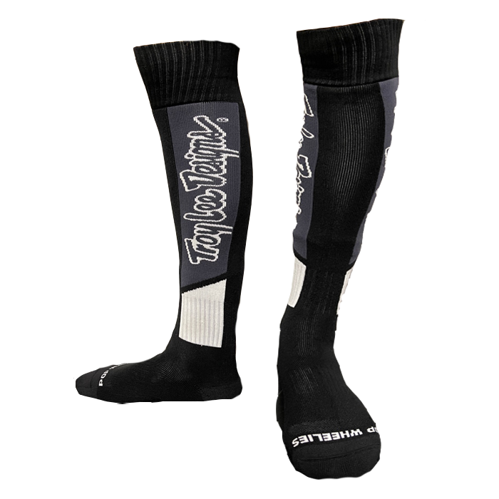 Calcetines de Moto Gp Mx Coolmax Thick Vox Negro Troy Lee Designs - Rideshop