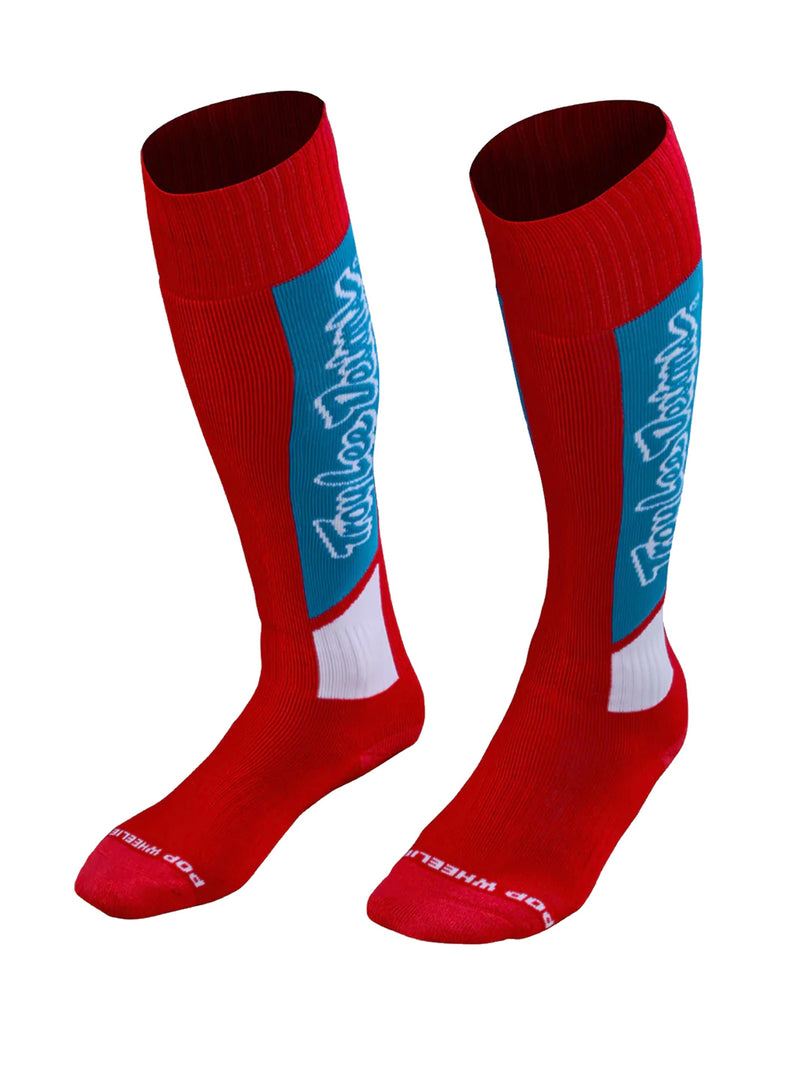 Troy Lee Designs Calcetines De Niño GP MX Thick Vox Rojo - Rideshop