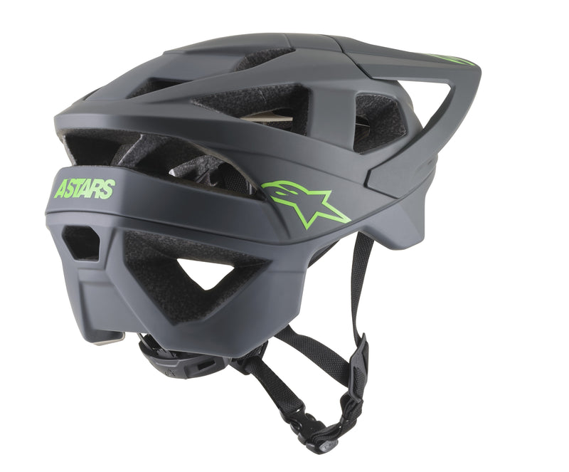 Casco Vector Pro - Atom Dark Gray Cool Gray Matt Alpinestars - Rideshop