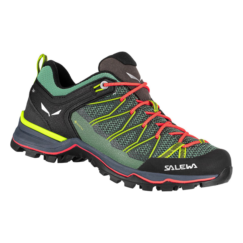 Salewa Zapatillas Ws Mtn Trainer Lite Gtx Field Green Fluor Coral - Rideshop