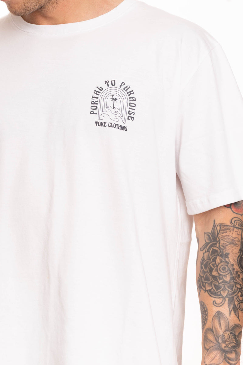 Toke Polera Paradise Blanca - Rideshop