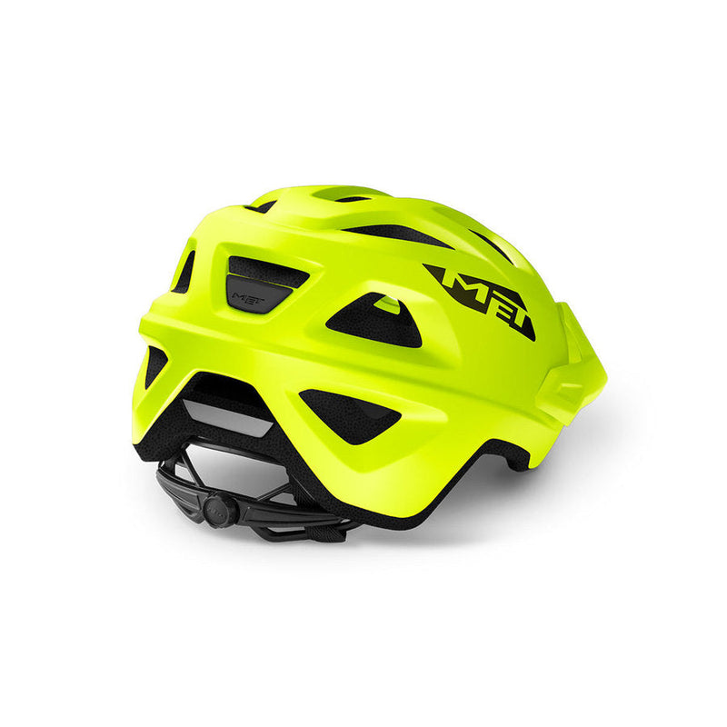 Met Casco de Bicicleta Echo Lime Green Matt - Rideshop