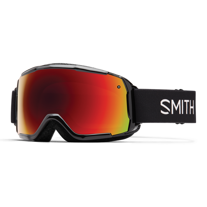 Smith Antiparra Nieve Grom Blk Red Antifog - Rideshop