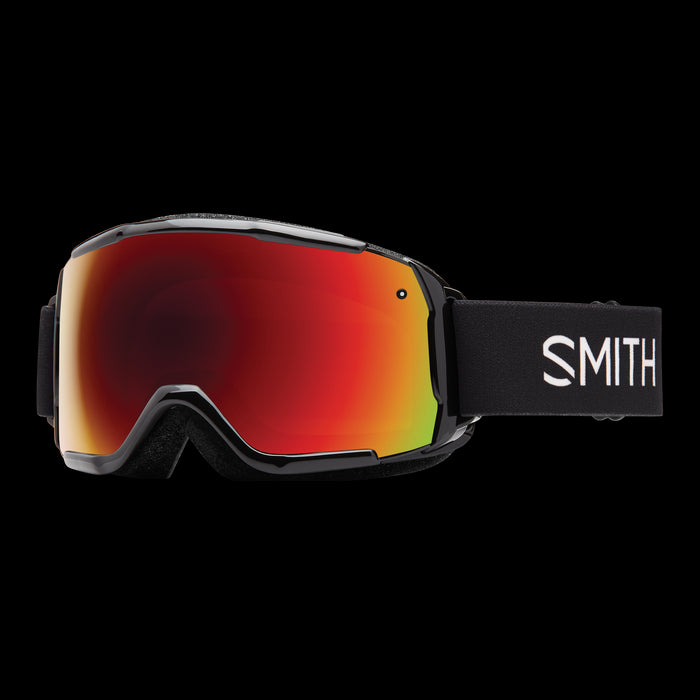 Smith Antiparra Nieve Grom Blk Red Antifog - Rideshop