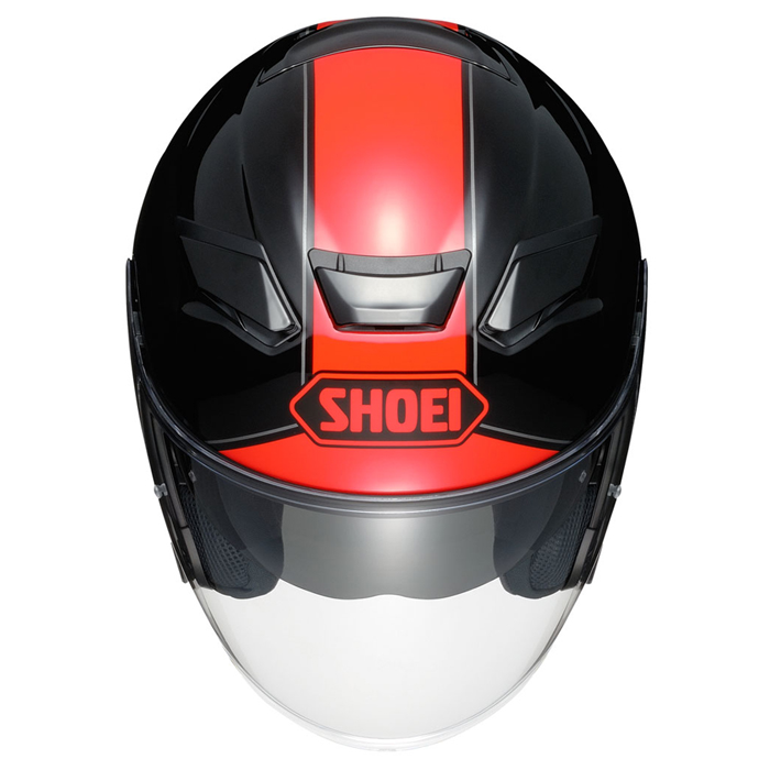 Casco de Moto J-Cruise 2 Aglero Rojo/Negro Shoei - Rideshop