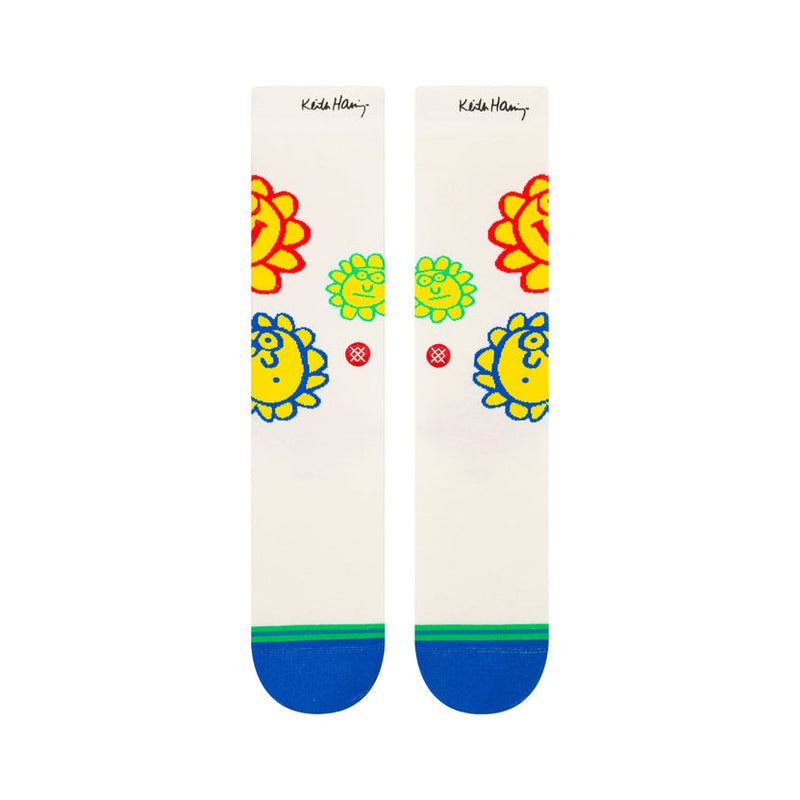 Stance Calcetines Unisex Happy Fields Off White - Rideshop